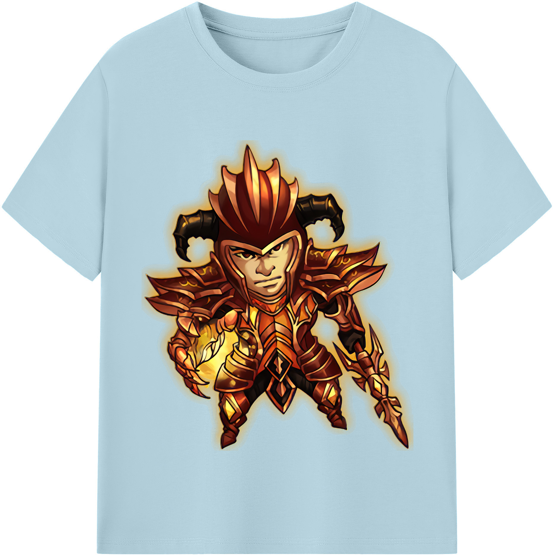 リーグ・オブ・レジェンド League of Legends LOL 綿100％半袖Tシャツ（フロントプリント）